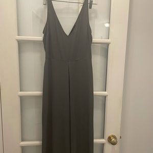 Forever 21 romper army green/grey colour